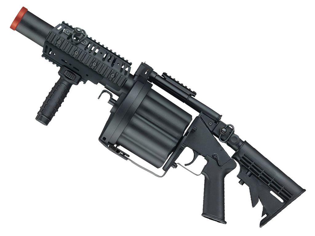 Multiple Grenade 6mm Airsoft Launcher Long | Replicaairguns.ca