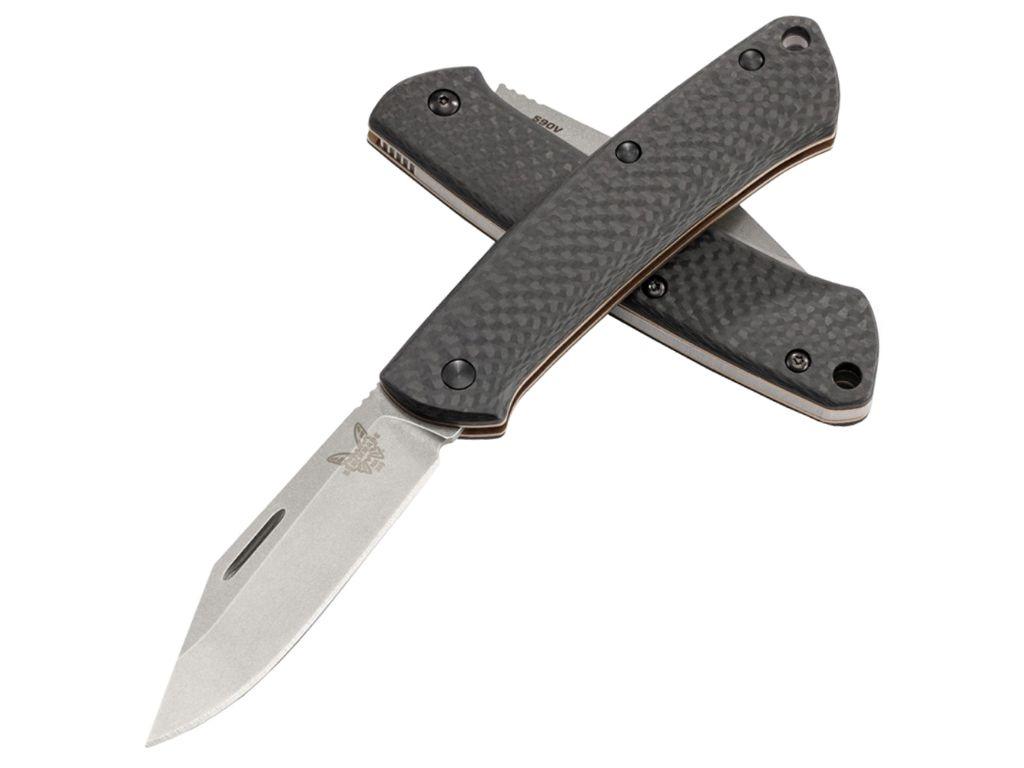 Benchmade Proper Folding Knife - Carbon Handle 