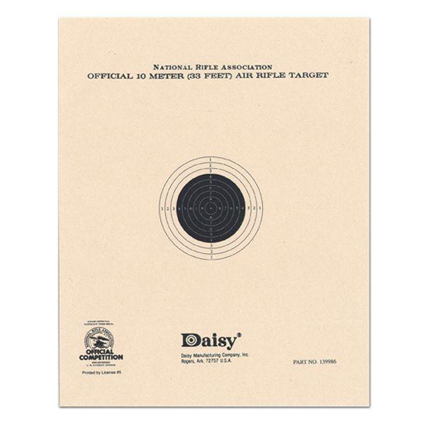 Daisy Official NRA Pellet Target 10 Meter