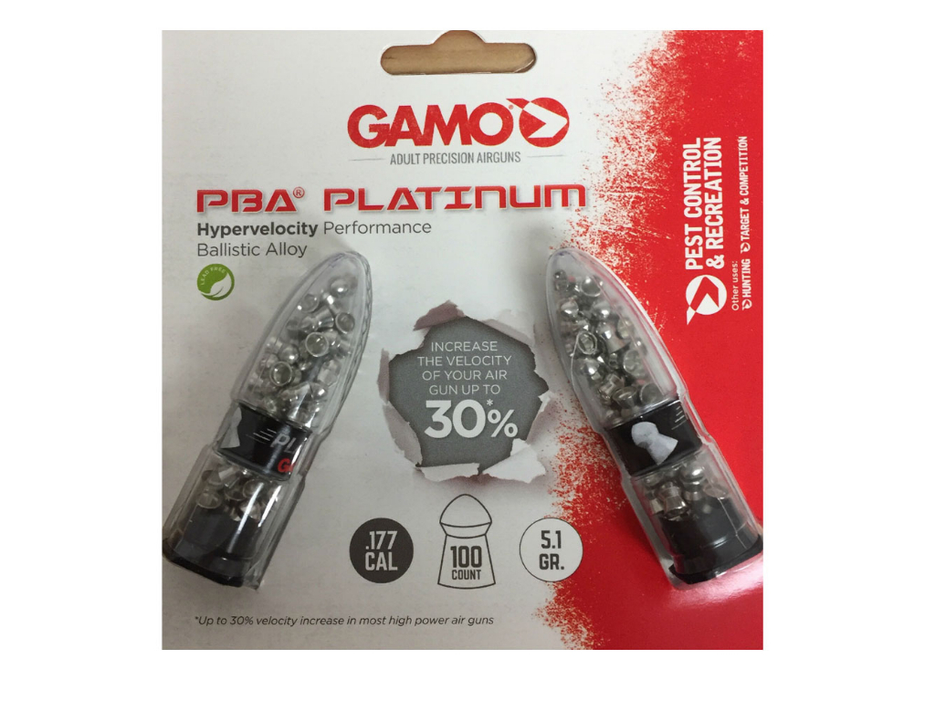 Purchase Gamo Air Gun Pellets PBA Platinum .177 ReplicaAirguns.ca
