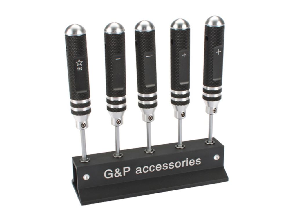 G&P Precision 5pc P/S Screwdriver Set