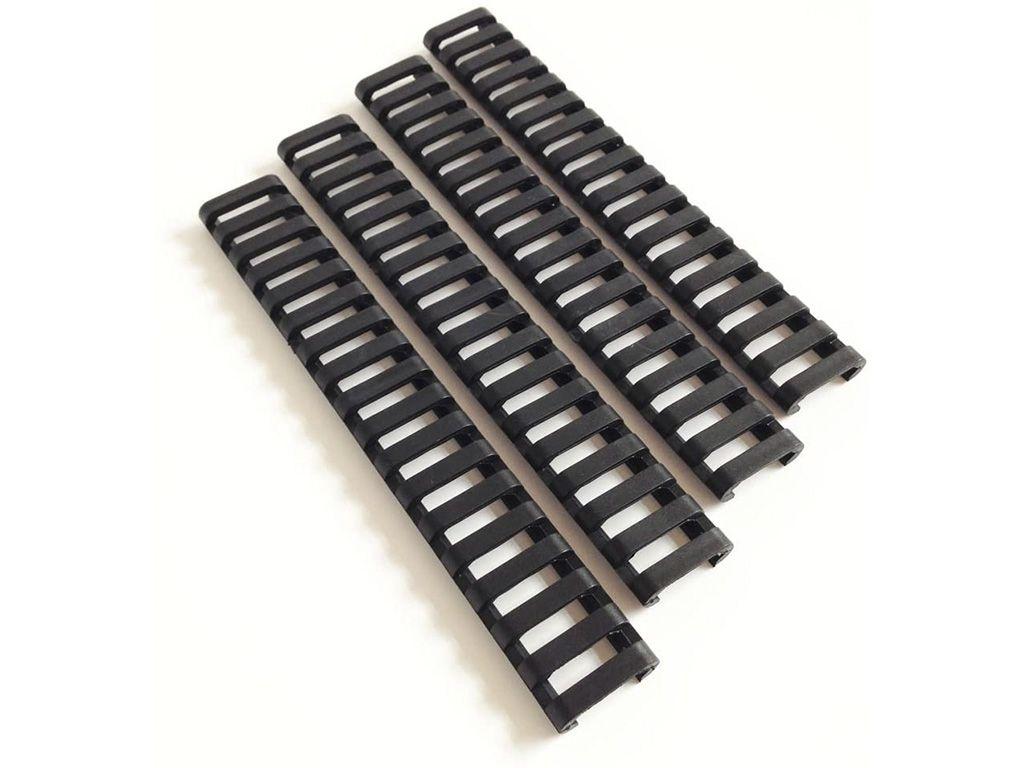 Magpul Style 20mm Rubber Rail Cover - 4 pcs