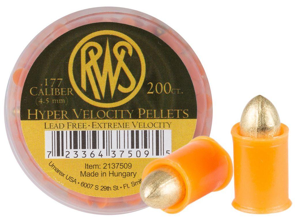 RWS Hyper Velocity .177 Pellets 200-Pack