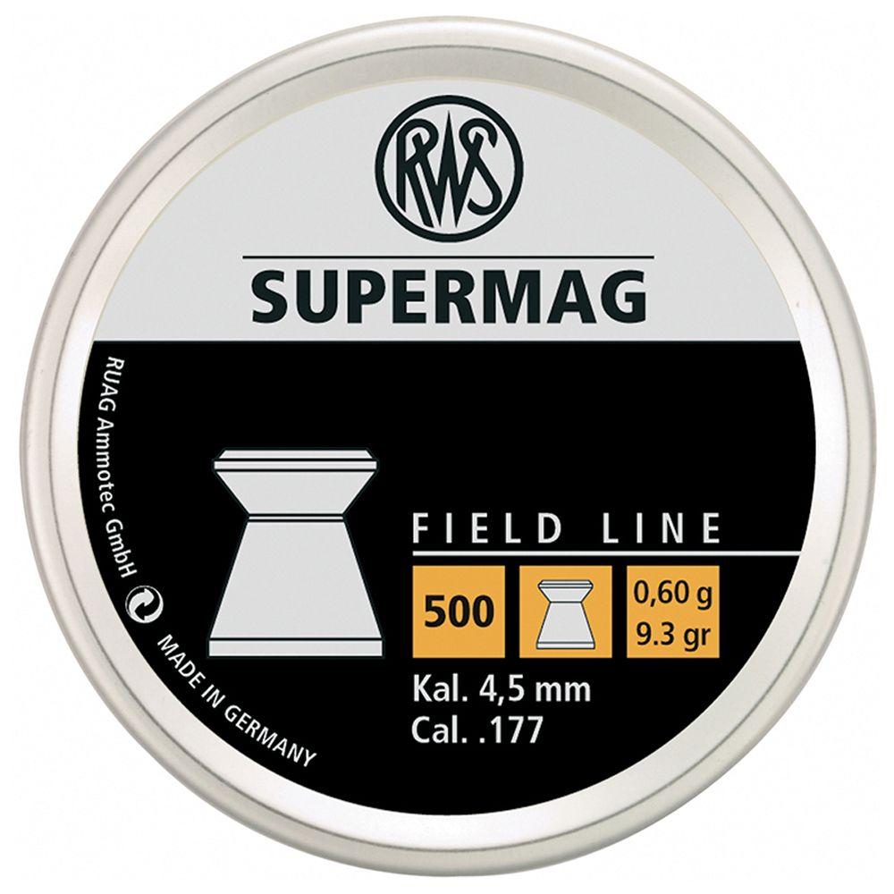 RWS Supermag 0.60 .177 Cal Pellets 500-Pack