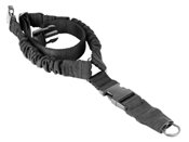 Single Point Steel Clip Bungee Sling w/ Polymer Buckle