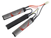 11.1V 1300mAh LiPO Split Cell AEG Battery