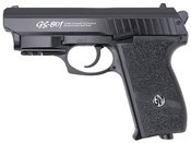 G&G Black GS-801 Airsoft Pistol With Laser
