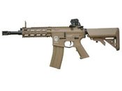 G&G GR16 CQW Rush Plastic Desert Tan Blowback Rifle