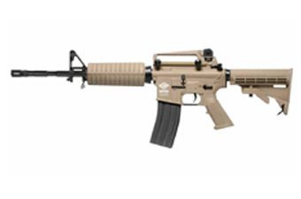 G&G CM16 Carbine Desert GBB Rifle