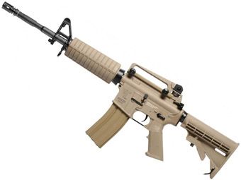 G&G Combat Machine R16 Carbine AEG Desert Tan Rifle