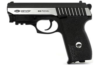 Gletcher Steel Blowback 4.5 Mm Air Pistol