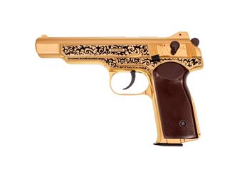 Gletcher Stechkin Gold Blowback CO2 BB Pistol