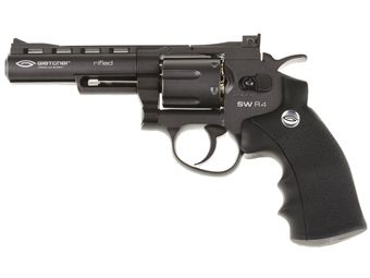 Gletcher Full Metal Pellet Revolver With Rifled Barrel