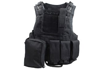 Water-Resistant Combat MOLLE Vest