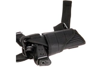 Black Drop Leg Tornado Leg Holster - Left Leg