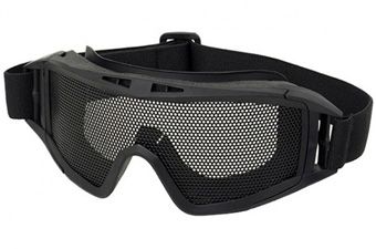 Steel Mesh Lens Tactical Goggles