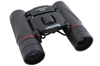 Folding 8x21 Black Binoculars