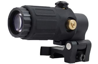 Holographic 3x Magnifier with Switch to Side Mount
