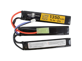 11.1V 1350mAh 25C LiPo AEG Butterfly Battery