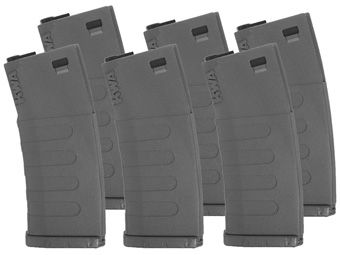 KWA AEG K120C Mid-Cap 6pc Airsoft Magazines