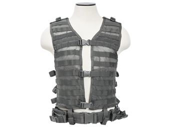 Ncstar VISM Urban Gray MolleTactical Mesh Vest