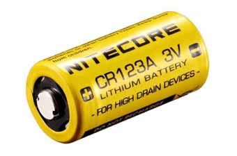 Nitecore CR123A Battery