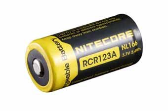 Nitecore NL166 RCR123A Li-Ion Battery