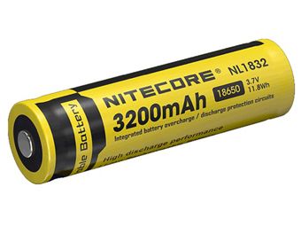 Nitecore 18650 Li-ion Battery 3.7V 3200mAh