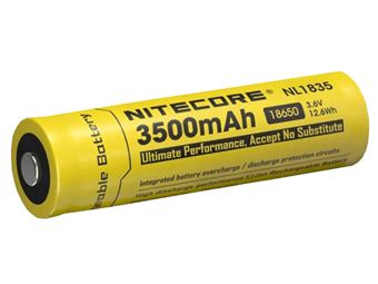 Nitecore 18650 Li-ion Battery 3.7V 3500mAh