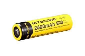 Nitecore NL186 18650 Li-Ion Battery