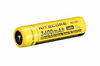 Nitecore NL189 18650 Li-Ion Battery