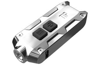 Nitecore TIP-SS Full Metal Rechargeable LED Keychain Flashlight