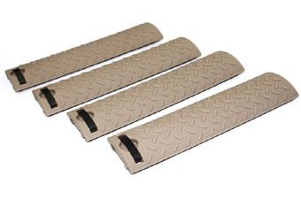Ergo Rail Cover Diamond Plate (4 Piece Set)