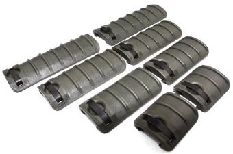 Ergo Rail Cover Ribbed Panels (8 Piece Set)