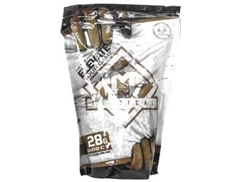 AMP Tactical .28g 6mm Airsoft BBs - 5000ct