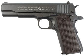 Colt 1911 CO2 Blowback Full Metal Airsoft Pistol