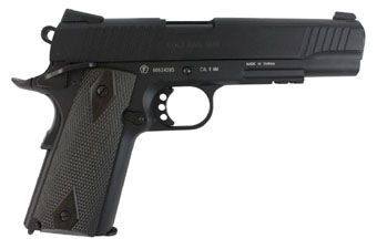 Colt 1911 Rail Gun Blowback Airsoft Pistol