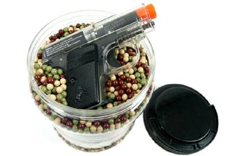 Ultrasonic .12 g BBs w/Colt Airsoft Pistol