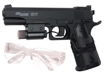 Sig Sauer GSR 1911 4.5mm BB Pistol Starter Kit