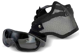 Swiss Arms Tactical Mask and Goggles
