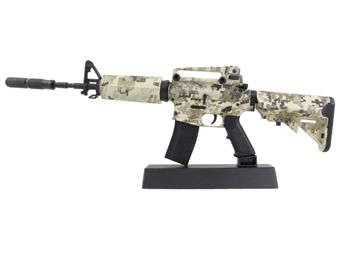 M4A1 Digital Camo 1:4 Scale Model Rifle Display