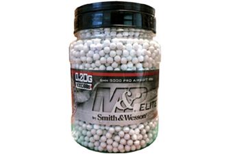 S&W M&P Pro Airsoft BBs .20g - 5000ct Bottle