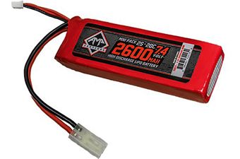 7.4V 2600mAh 20C LIPO AEG Mini Battery