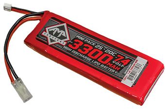 7.4V 3300mAh 20C LIPO AEG Mini Battery