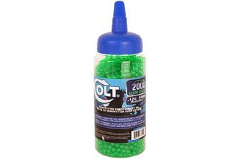 Colt Green Airsoft BBs .12g - 2000ct