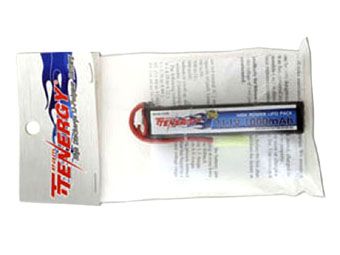 Tenergy 11.1V 1000mAh Li-Po Airsoft Stick Battery Pack