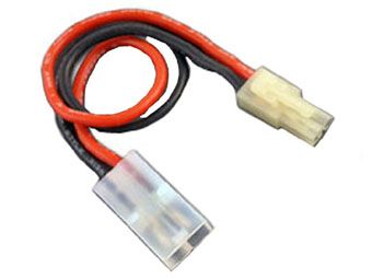 Charger Adapter For Airsoft Gun-Large Tamiya Male to Mini Female Tamiya