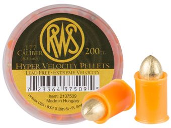 RWS Hyper Velocity .177 Pellets 200-Pack