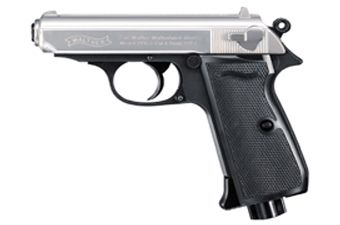 Walther Nickel Slide PPK S CO2 Air Pistol