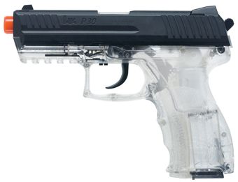 Heckler And Koch Clear P30 Spring W Metal Slide Airsoft Gun